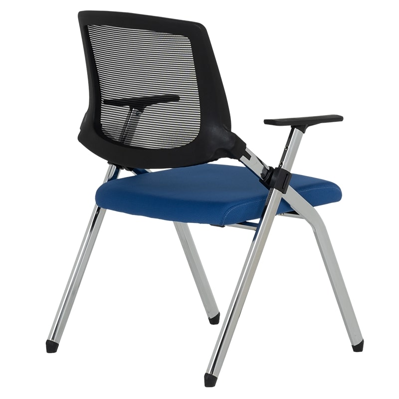 Сгъваем посетителски офис стол Carmen 1704 син